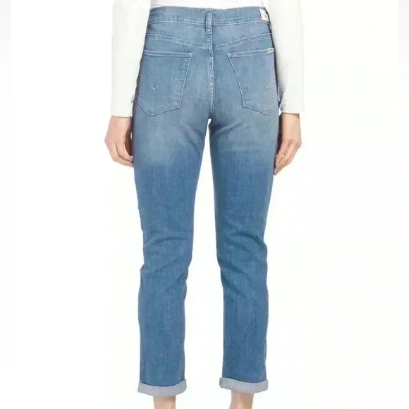 Hudson Natalie Midrise Slim Boyfriend Jeans Sz 26 - Picture 2 of 13